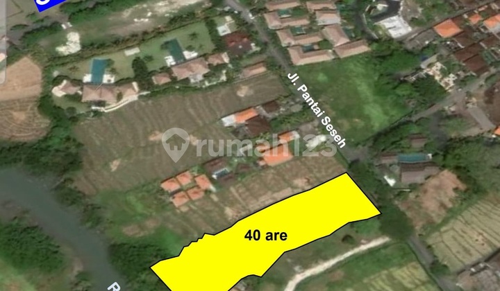*Dijual / Freehold : Tanah 42,7 Are, Jl. Pantai Seseh, Munggu, Badung, Bali*