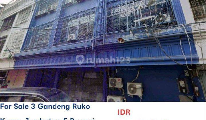 Lelang Ayda 3 Ruko Gandeng Jembatan Lima Permai Duri Pulo 1