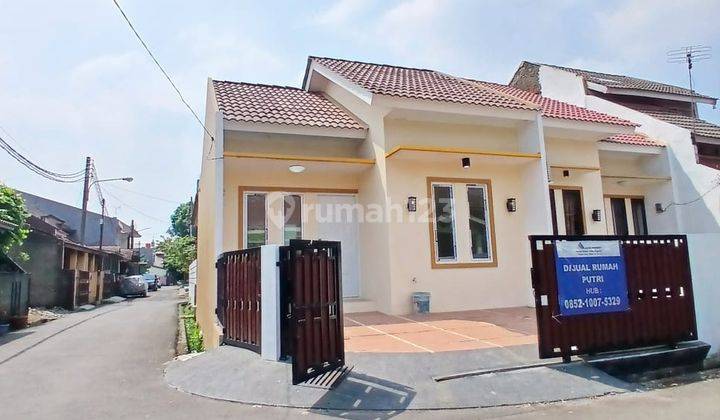 JUAL RUMAH HOOK DESAIN MINIMALIS LT 70 SIAP HUNI DI BEKASI TIMUR 1