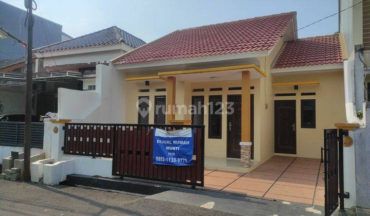 Dijual Rumah Hook Lt100 Murah Bebas Banjir di Dukuh Zamrud