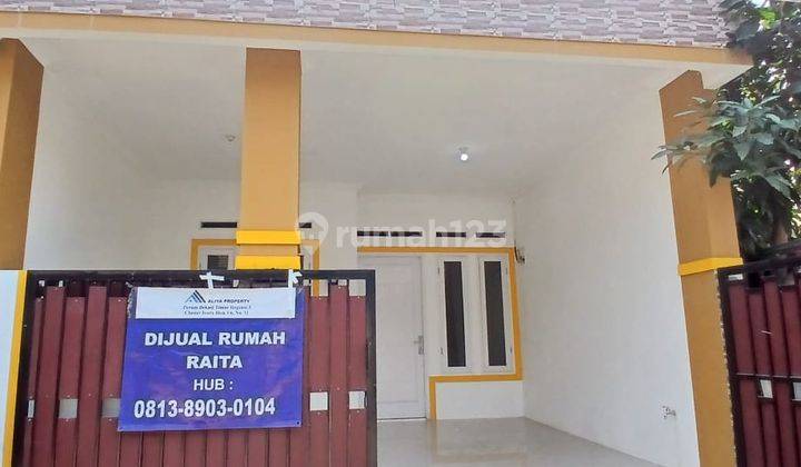 DIJUAL RUMAH MURAH BEBAS BANJIR DI CIBITUNG AKSES KE STASIUN, TOL 1