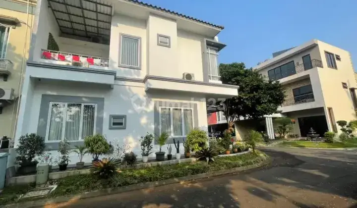 Dijual Rumah Mewah Hoek 2 Lantai Palem Semi Karawaci Full Furnished Nego 2