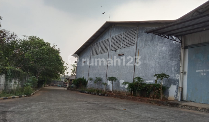 FOR SALE WAREHOUSE IN CIKIWUL NAROGONG BEKASI LT 14700 M², LB 11000 M²