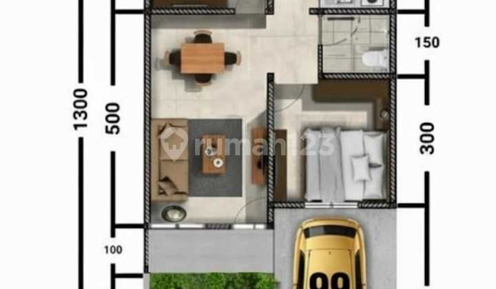 Rumah Tengah Kota Dekat Mall Panakukkang