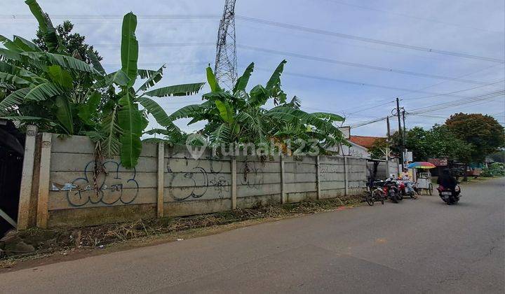 Disewakan Tanah Pinggir Jalan Raya Gunung Sindur Lokasi Strategis 2