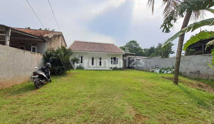 dijual tanah dan bangunan murah pinggir jalan lokasi strategis