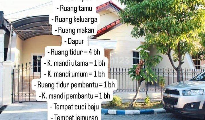 Rumah Di Pondok Tjandra Cluster Palem Siap Dkt Merr 1