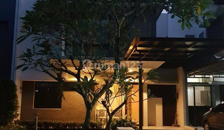 Dijual Rumah Asri Lingkungan Hijau Cluster Virginia Lagoon Bsd Serpong Tangerang Selatan 1