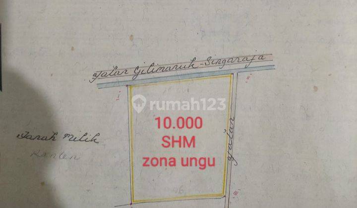 Dijual Tanah Jalan Utama Bali Gilimanuk Singaraja 1