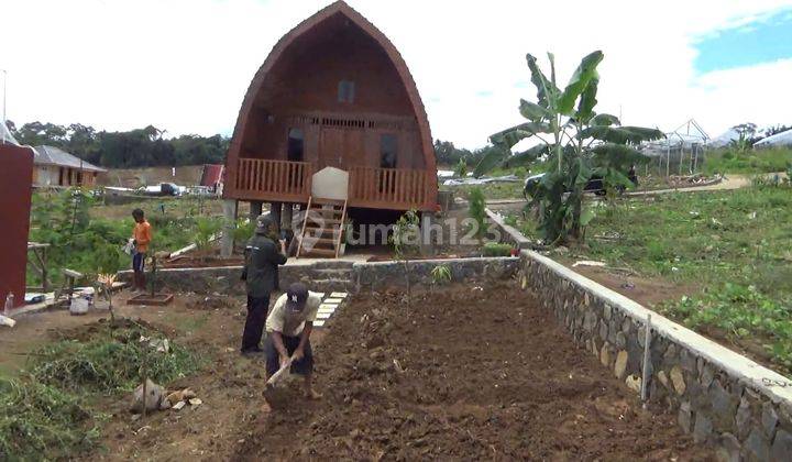 Tanah kavling di kawasan wisata puncak dua, siap bangun villa  1