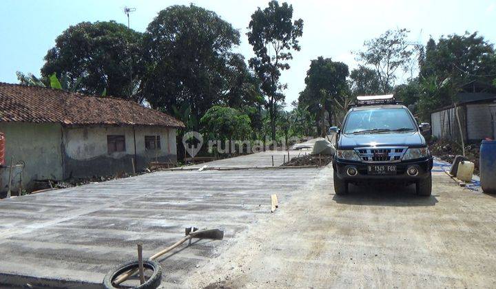 Tanah kavling murah, nempel jalan raya Transyogie, siap bangun 1