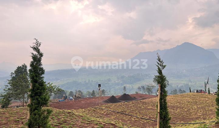 Tanah Kavling View Gunung Siap Bangun Villa, 100 M, Shm