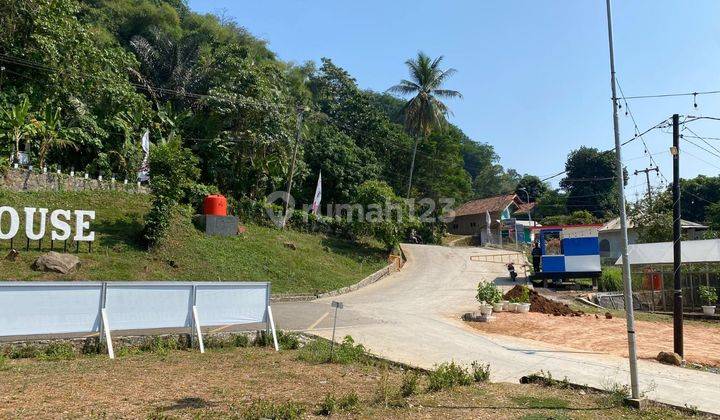 Tanah Kavling Di Jalur Puncak Dua Siap Bangun Villa, Udara Sejuk 1