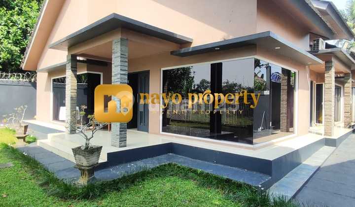 Rumah Villa Desain Mewah Dalam Pedesaan di Tajur Halang Bogor