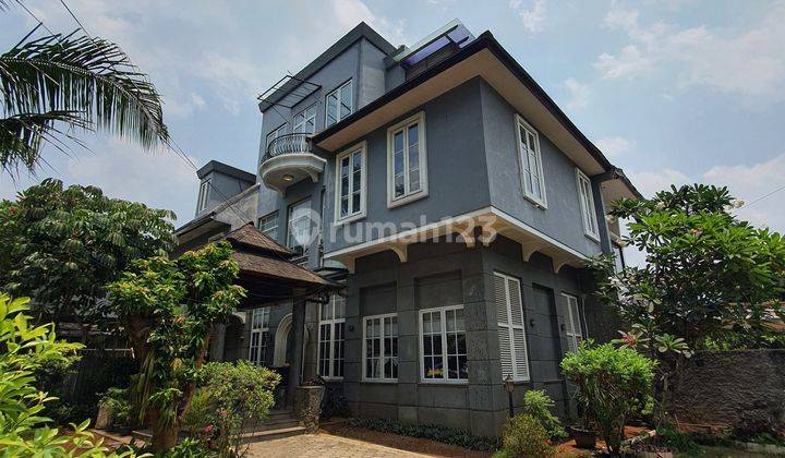 Rumah Elegant 2 Lantai Dekat Mrt Lebak Bulus Dan Tanah Luas 1