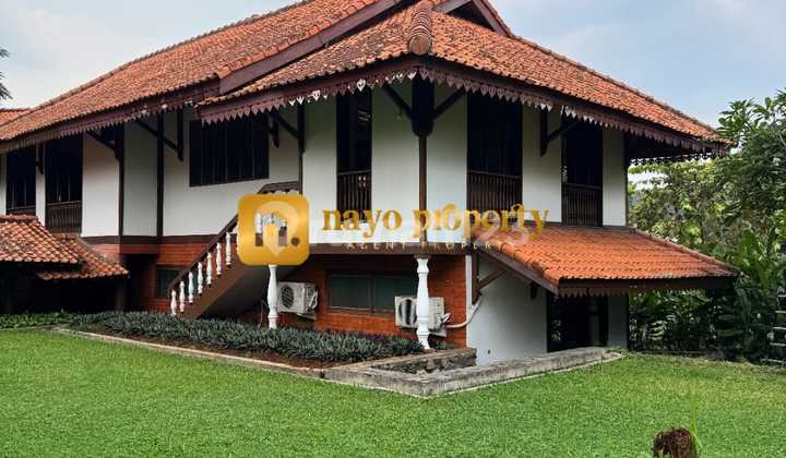 Rumah Villa Mewah Asri Tanah Luas Di Cirendeu Tangerang Selatan 2