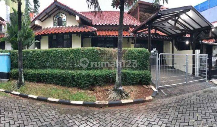 Rumah Asri Tanah Luas Dalam Komplek Di Taman Alfa Indah Joglo 1