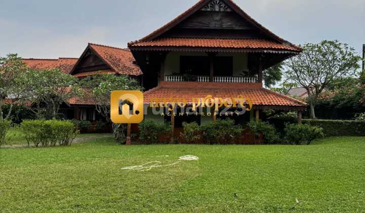 Rumah Villa Mewah Asri Tanah Luas Di Cirendeu Tangerang Selatan 1