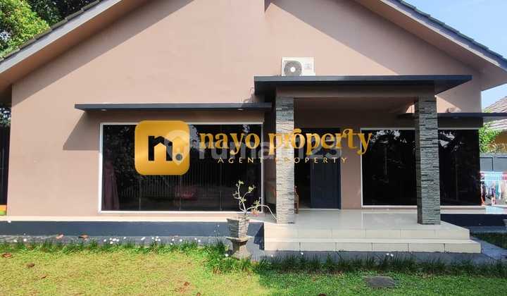 Rumah Villa Desain Mewah Dalam Pedesaan di Tajur Halang Bogor