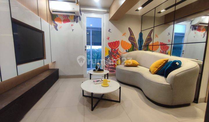 Unit 1BR Apartemen Baru Furnished di Cisauk Point BSD Tangerang 1