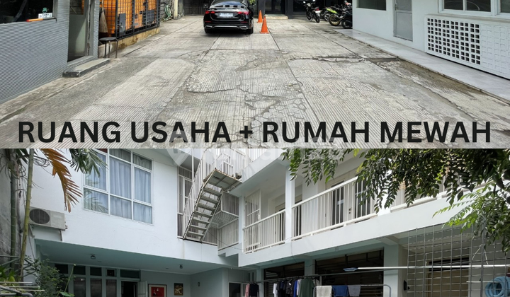 Dijual Tempat Usaha + Rumah Mewah Private Pool Area Komersil 2