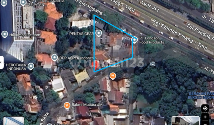 Dijual Lahan Hoek Strategis Tb Simatupang & Kebagusan