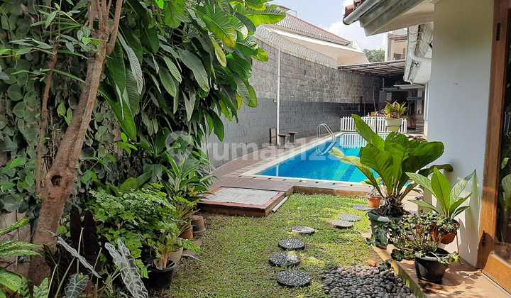 Dijual Cepat Rumah Cantik Terawat Ada Pool Bintaro Jak Sel