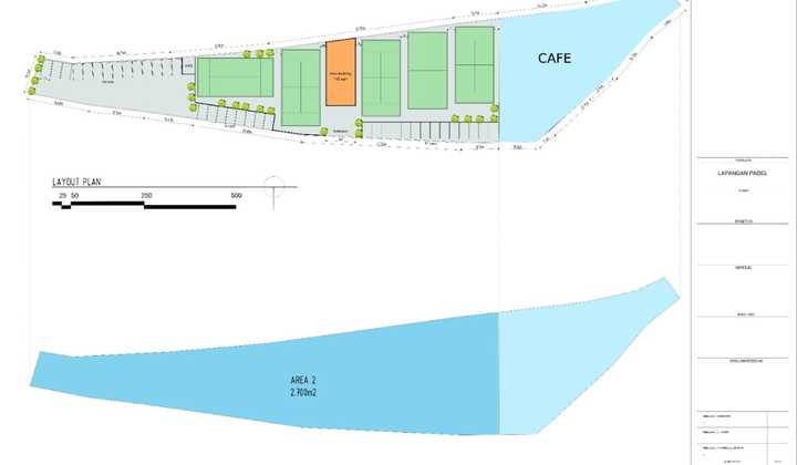 Land for Rent, Ready to Build, Suitable for Padel and Other Businesses.