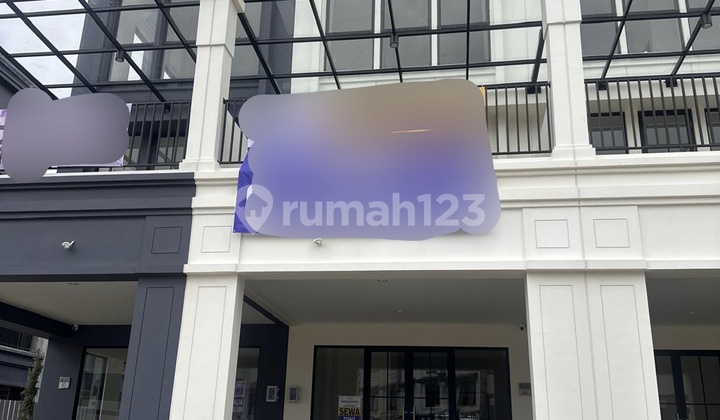 Disewakan Ruko 3 Lt Ruko Hudson Gading Serpong
