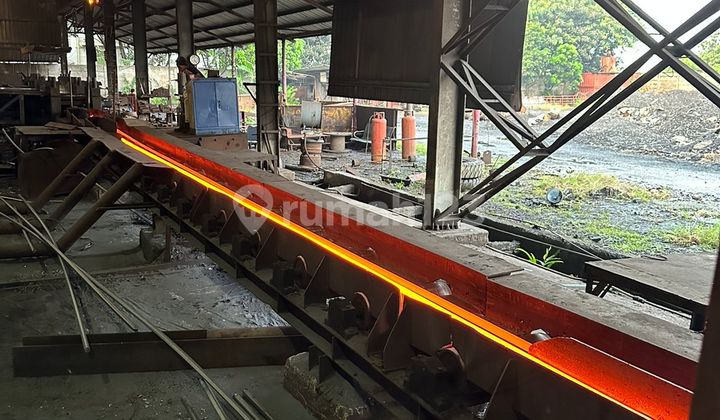 4.1 Hectare Iron Factory in Balaraja - For Sale Complete with PT &amp; Permits