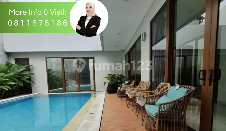 Rumah Luas dengan Swimming Pool di Camar Sektor 3 Bintaro | KH Rumah Luas dengan Swimming Pool di Camar Sektor 3 Bintaro | KH