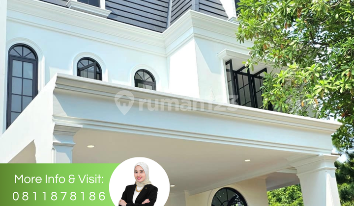 Rumah Brand New American Classic Posisi Hook di Sektor 9 Bintaro