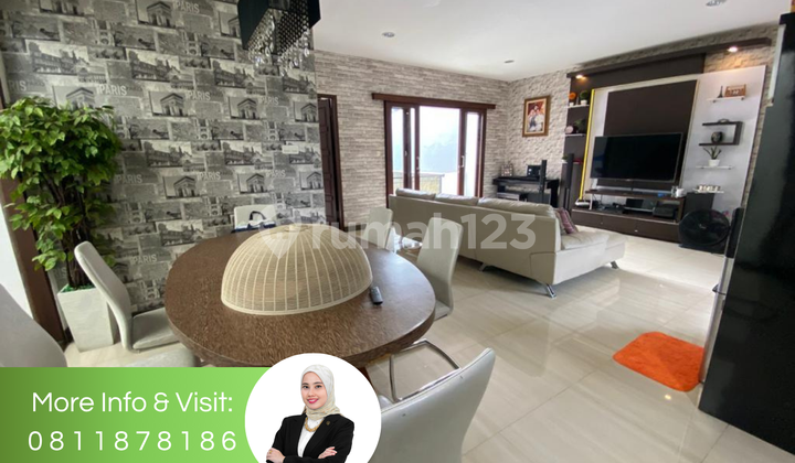 Rumah Semi Furnished ada Swim. Pool di Sektor 9 Bintaro | KH