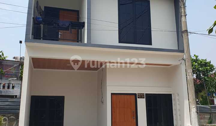 D Jual Rumah Baru 2Lt Jati Negara Indah Dekat Plaza Buran Jakarta Timur