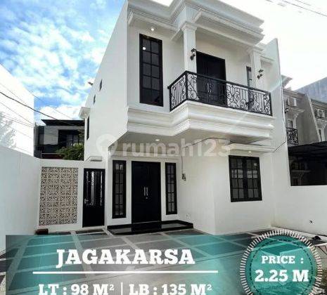 For Sale Modern Clasic House At Jagakarsa Jakarta Selatan 1