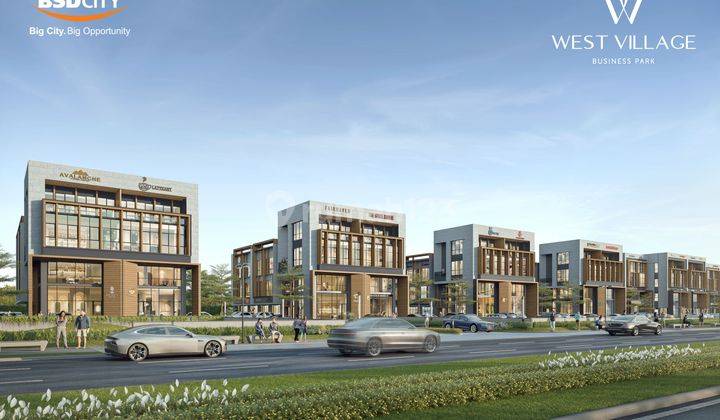 Terbaru Tahap II Ruko West Village hanya selangkah ke Aeon Mall BSD 2