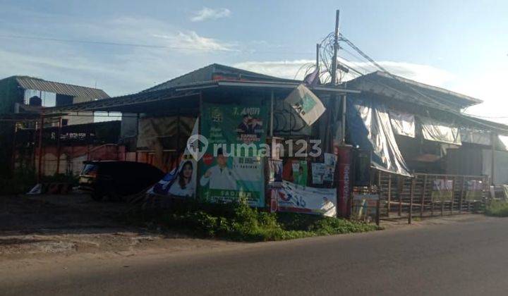 Lahan Bekas Bengkel di Jalan Raya Pusdiklat Lantas Pakujaya Serpong 1