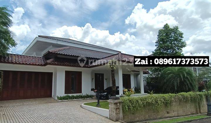 Pejaten Barat - Dijual Rumah Mewah Modern Minimalis Tropis Siap Huni 1