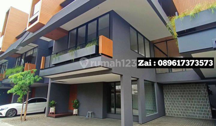 Kemang - Dijual Brand New Luxury House Siap Huni Dalam Townhouse Private Swimming Pool 1