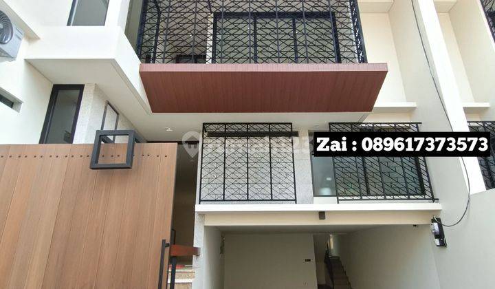 Kemang - Dijual Brand New Modern House Siap Huni Dalam Townhouse Di Kemang Jakarta Selatan 1