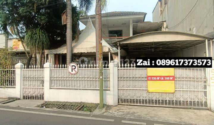 Mampang Prapatan - Dijual Rumah Lama Hitung Tanah Pinggir Jalan Utama Di Mampang Prapatan Jakarta Selatan 1