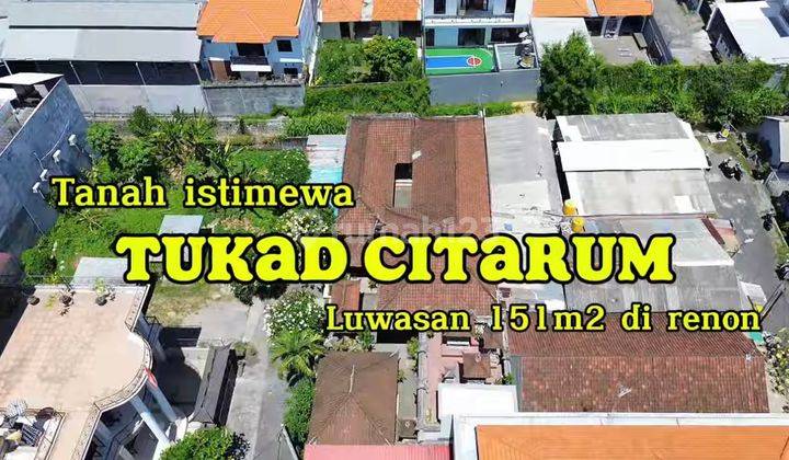  Tanah di Jalan tukad citarum renon denpasar, Renon SHM - Sertifikat Hak Milik 151 Squaremeter 1