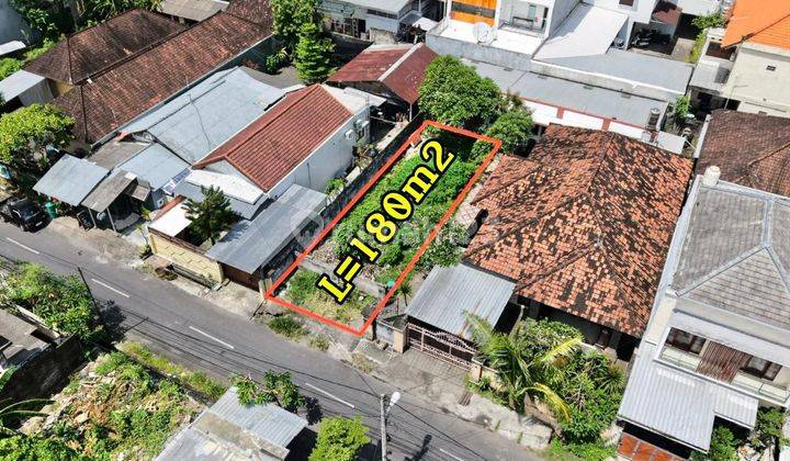 Tanah di Jl. Tukad Batanghari, Dauh Puri Klod, Kec. Denpasar Bar., Kota Denpasar, Bali, Panjer SHM 180.0 m² 1