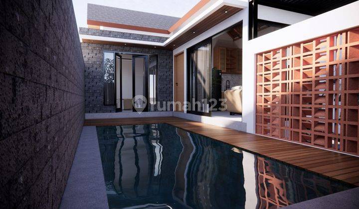 Rumah Furnished Kontrakan Baru HS - Hak Sewa di Jl penyaringan sanur, Sanur 2