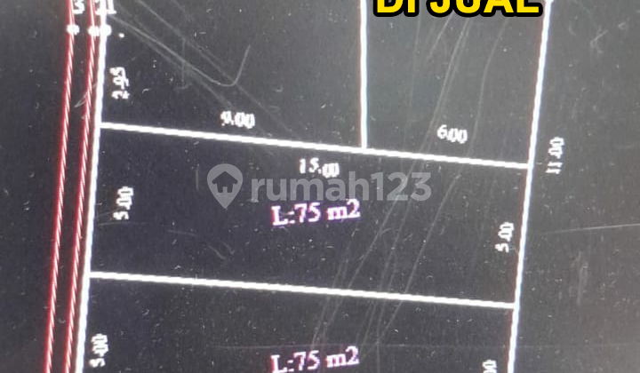 Turun Harga Tanah 83 m² di Komplek Joglo Baru, Jakarta Barat