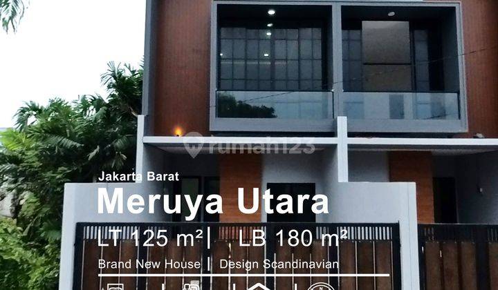 Rumah Baru, Design Scandivanian Meruya Utara, Jakarta Barat 1