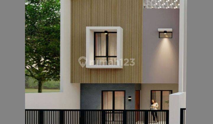 Jual Rumah Baru Design Scandinavian Kavling Dki, Meruya Jakbar 2