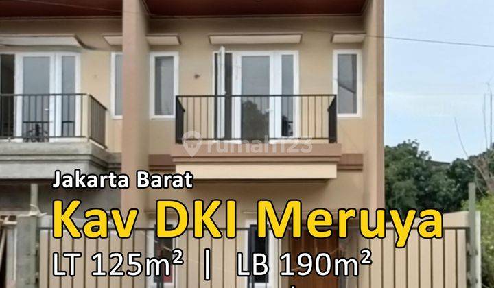 Rumah Baru Scandinavian 2lt 2m An Kav Dki, Meruya, Jakarta Barat 1