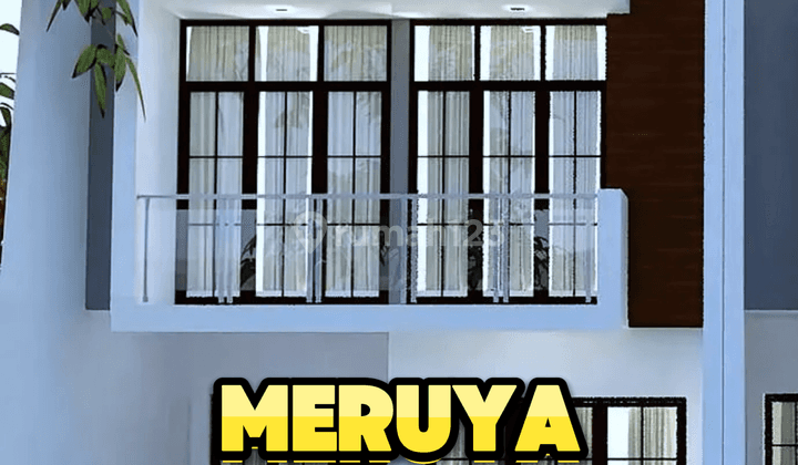 Dijual Rumah Baru Indent Design American Style, Meruya, Jakarta Barat 1