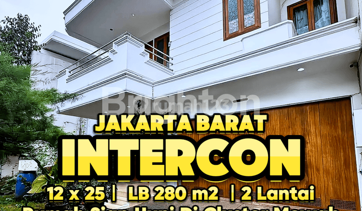 Rumah Mewah Cantik Rapih siap huni, di Intercon, Jakarta Barat 1